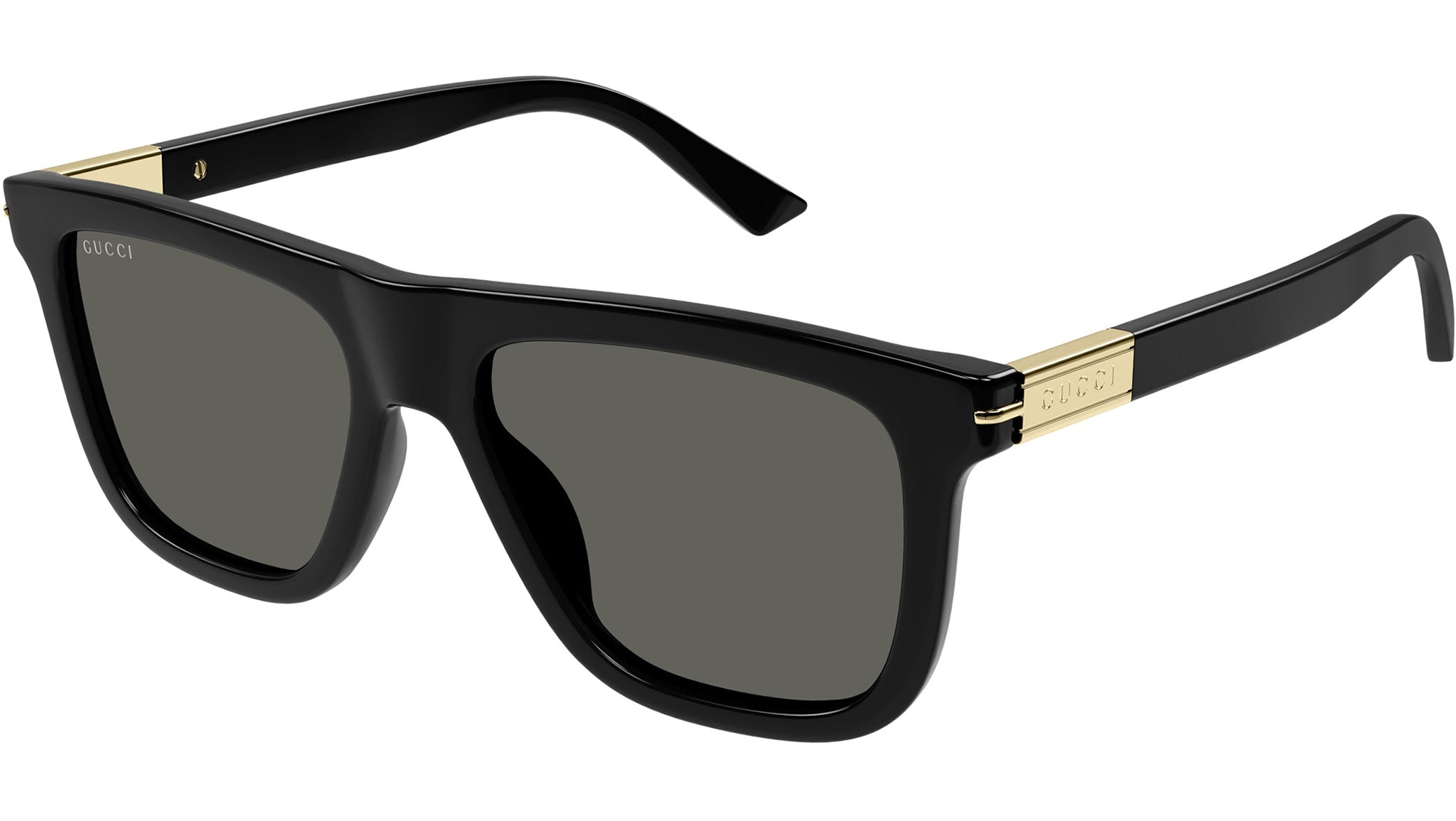 Gucci GG1502S 001 Sunglasses Shiny Black