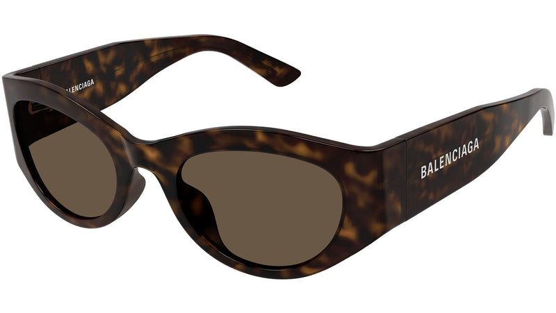 BALENCIAGA – SLIM WRAP-AROUND ' BB0253S' SUNGLASSES /BROWN – la boutique  eyewear