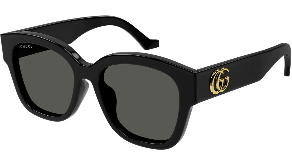 Gucci GG1550SK 001 Sunglasses Shiny Black