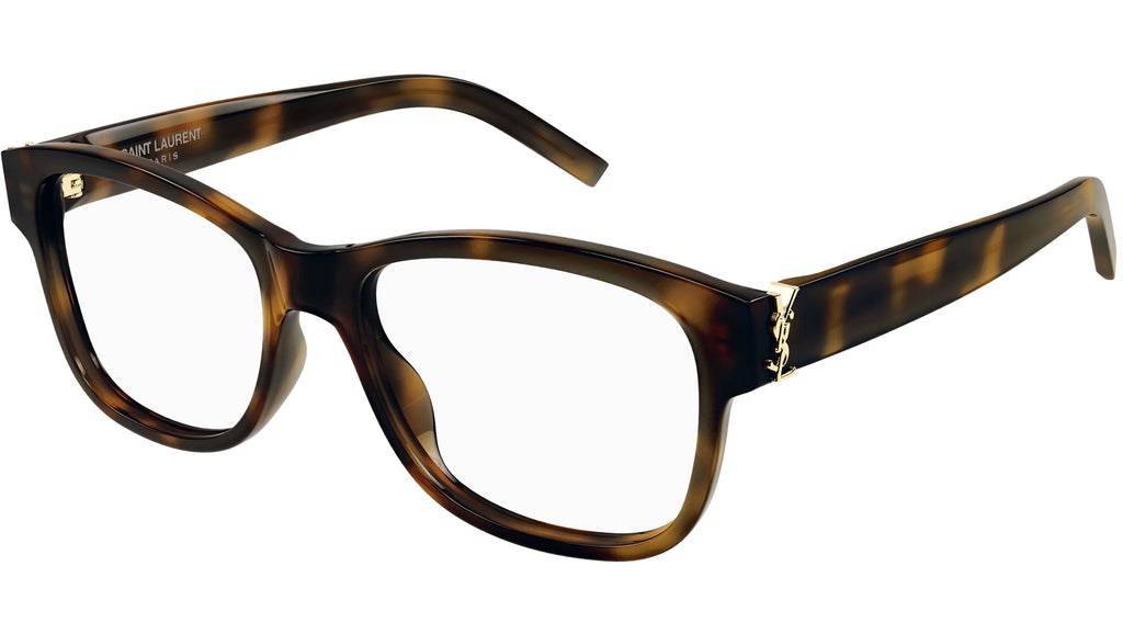 Saint Laurent SL M132 Eyeglasses 003 Shiny Havana