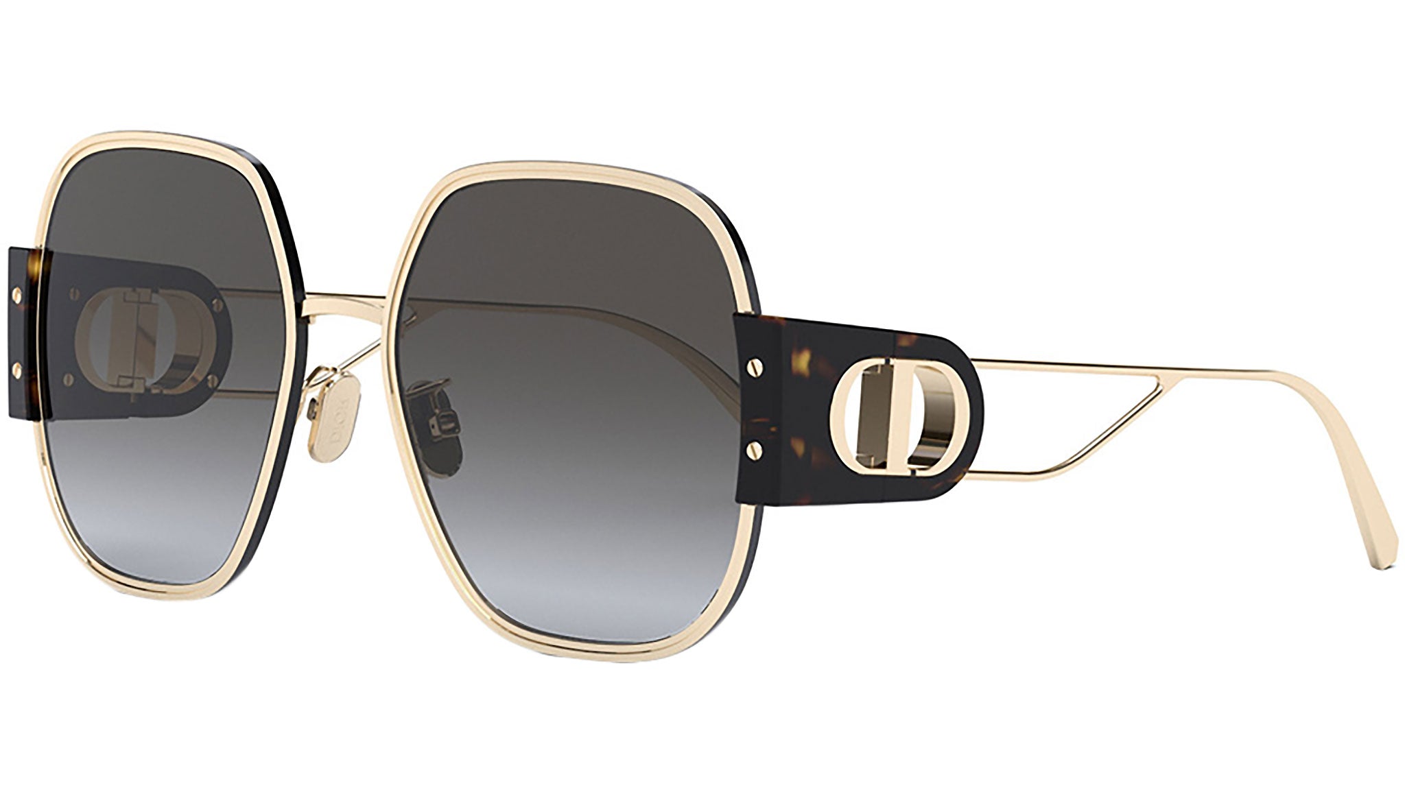 Dior 30Montaigne S5U B4A1 Tortoise / Shiny Gold Sunglasses