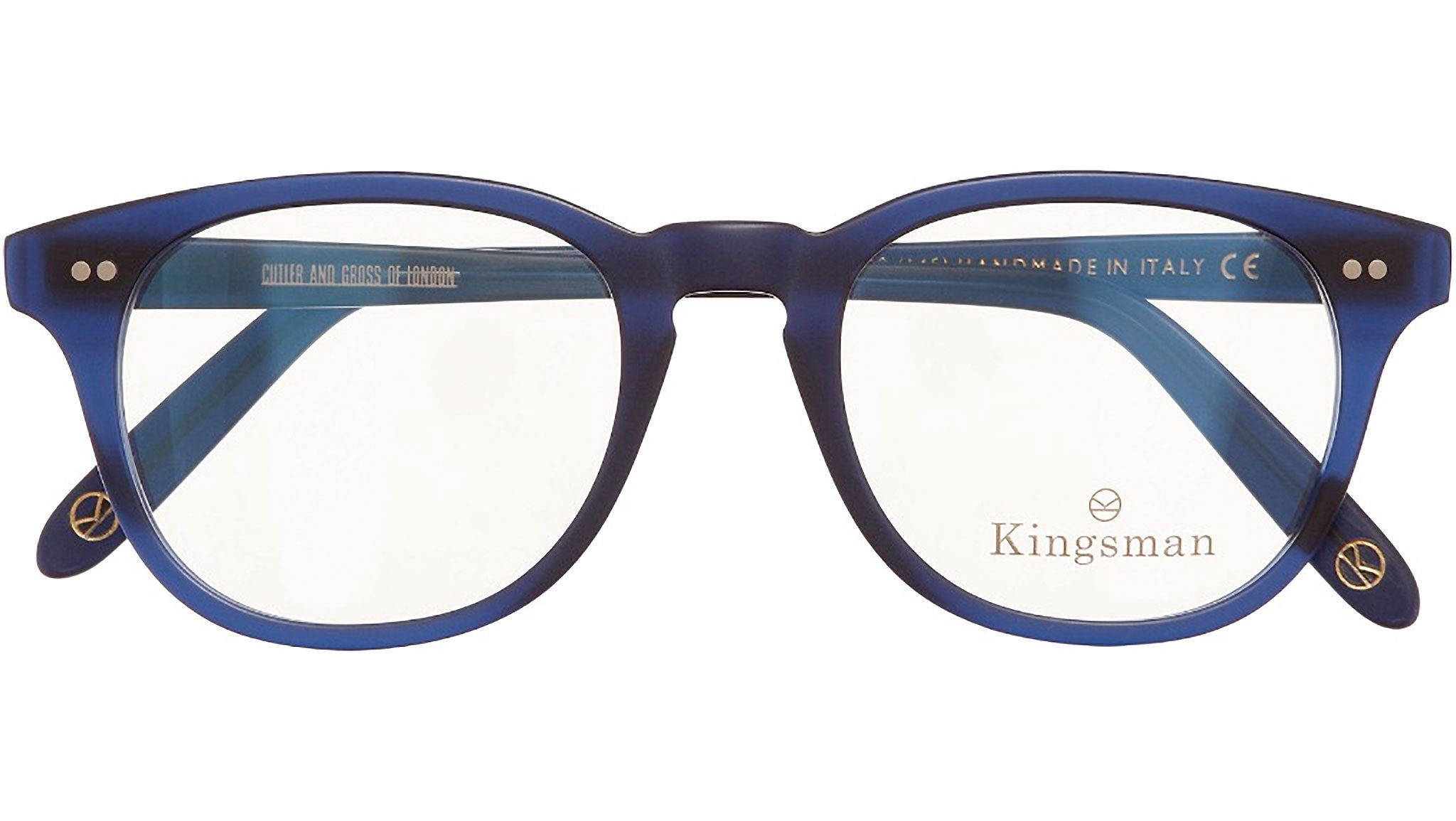 Cutler and Gross 0932 Eyeglasses 02 Matt Classic Navy Blue