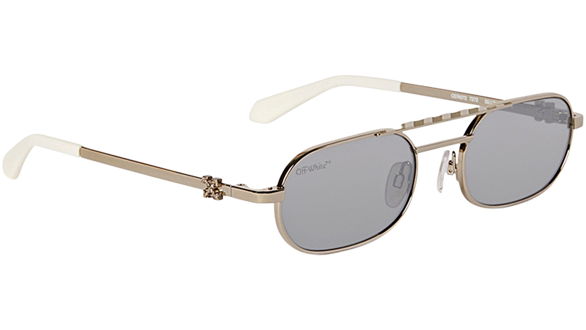 Off-White Baltimore Sunglasses Mirror Silver