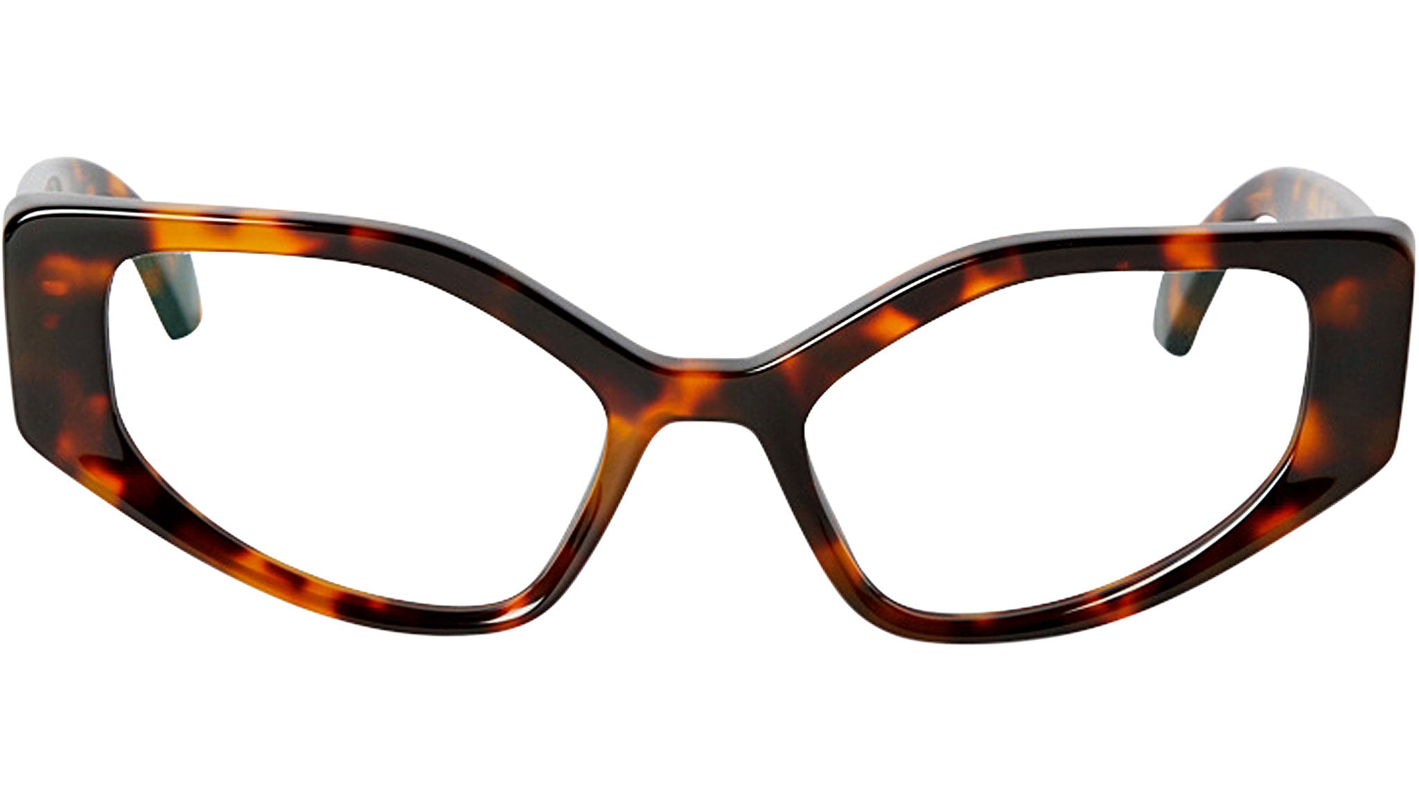 Off-White Optical Style 15 (Color: Havana with Blue Block)