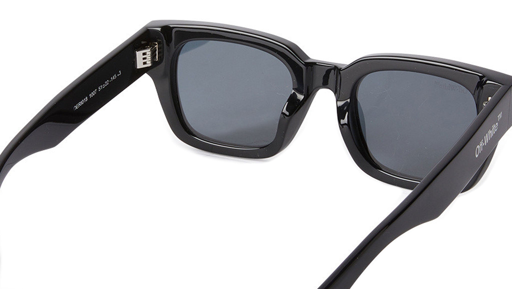 OFF-WHITE ZURICH SUNGLASSES BLACK オフホワイト-