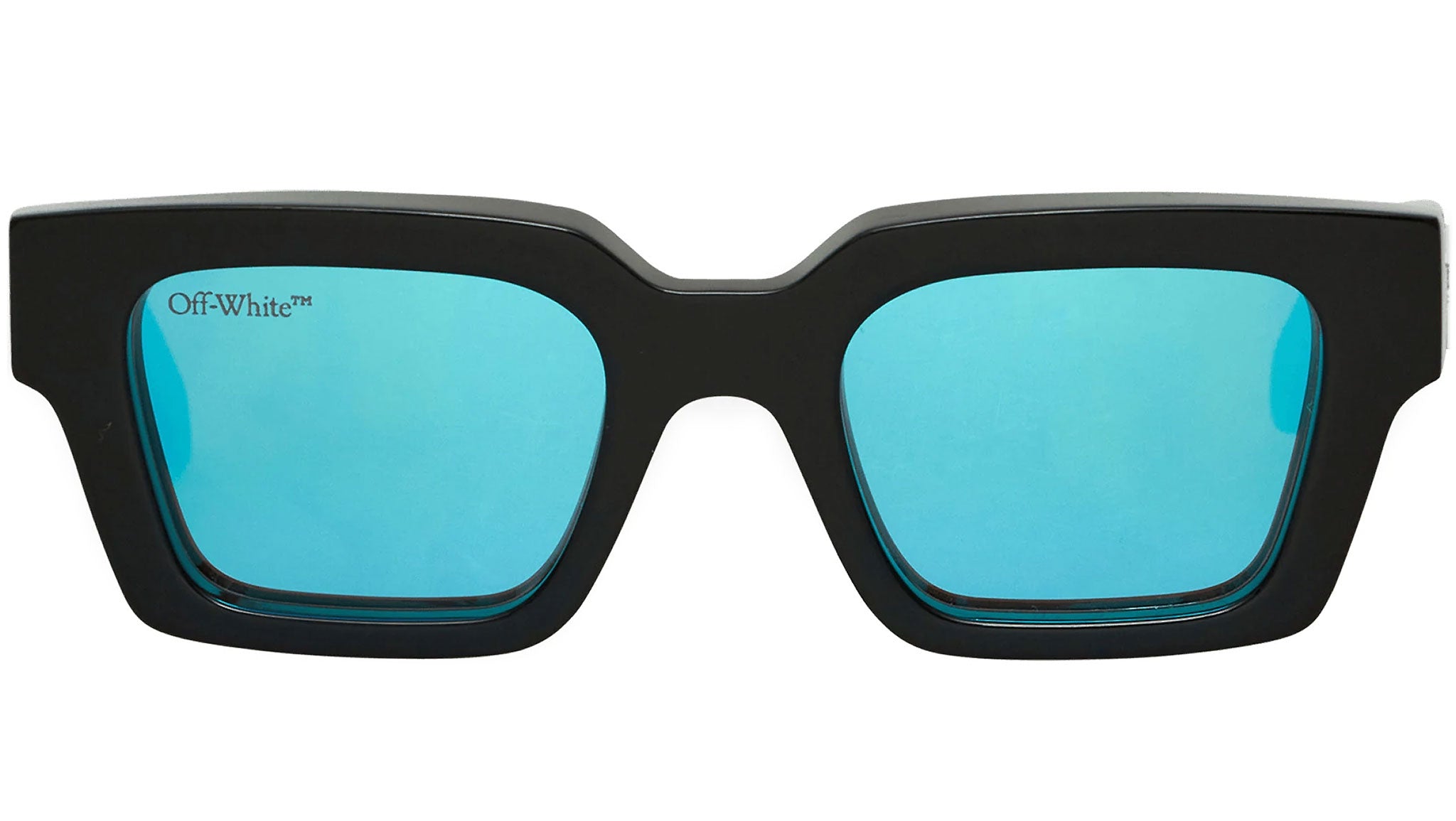 Off-White Virgil Square-Frame Black Sunglasses