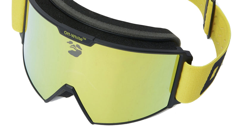 Off-White - Mirrored-Lens Ski Goggles - Green - Sunglasses