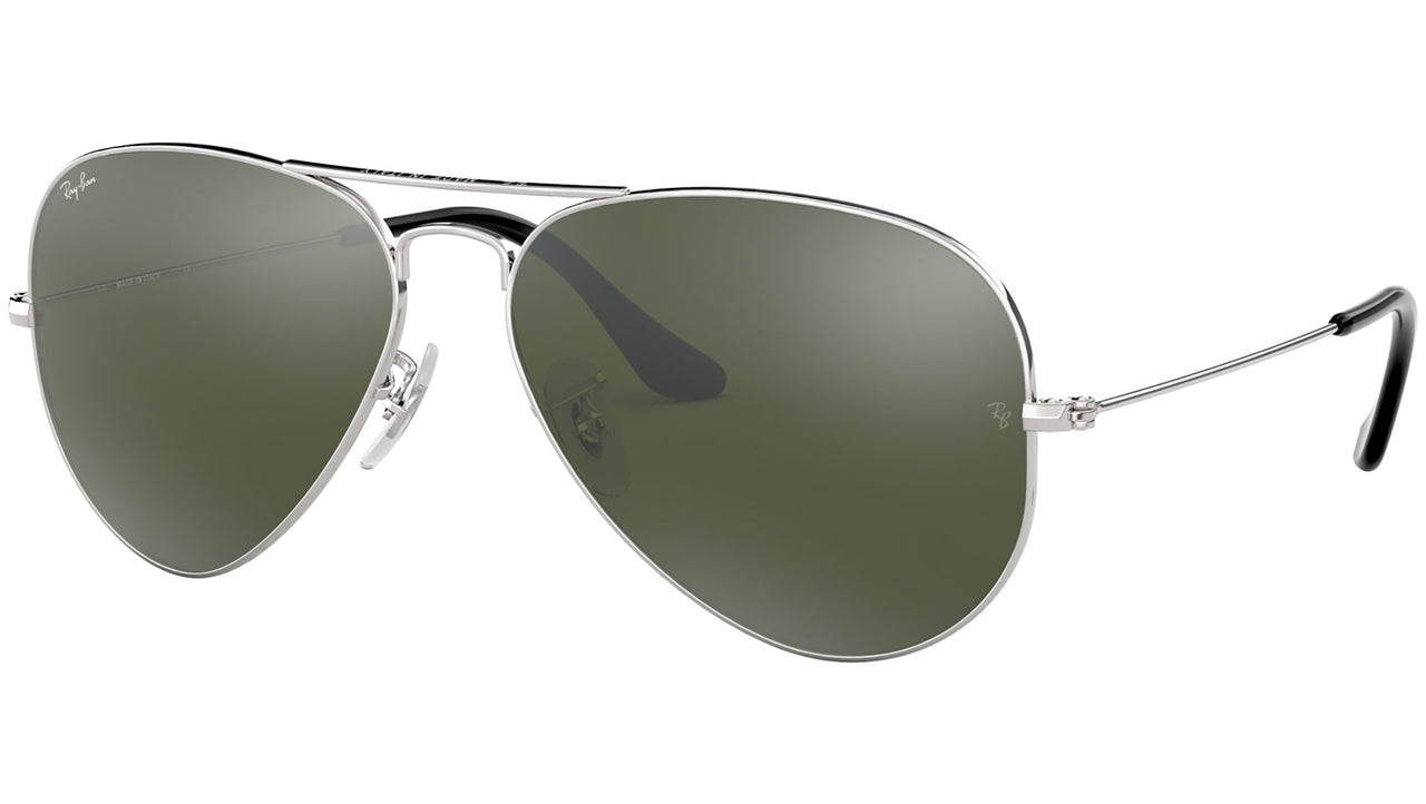 Aviator Mirror RB3025 003/40 Silver Metal Grey