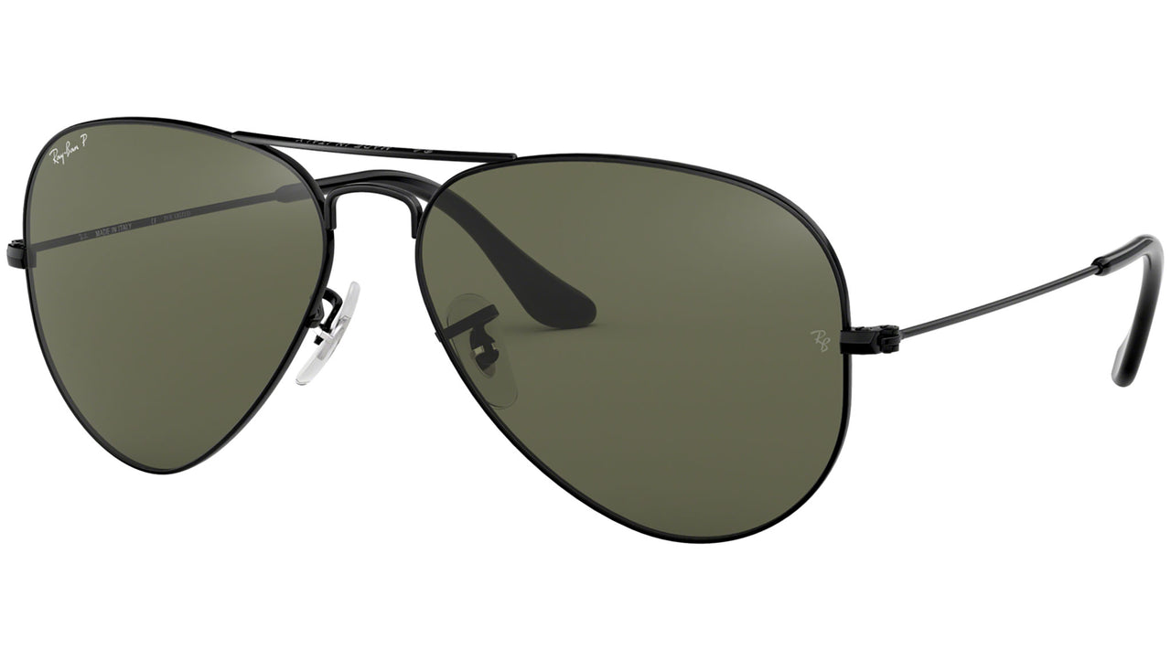 Aviator Classic RB3025 002/58 Black Green