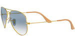 Aviator Gradient RB3025 001/3F Gold Blue