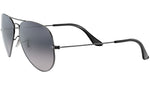 Aviator Gradient RB3025 004/78 Gunmetal Blue