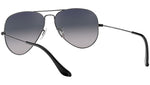 Aviator Gradient RB3025 004/78 Gunmetal Blue