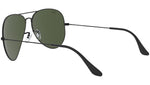 Aviator Large Metal II RB3026 L2821 Black Green