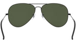 Aviator Large Metal II RB3026 L2821 Black Green