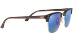 Clubmaster Flash Lenses RB3016 sand havana and gold