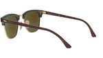 Clubmaster Flash Lenses RB3016 sand havana and gold