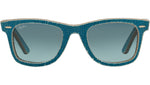 Wayfarer RB2140 11644M light blue denim