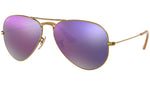 Aviator Flash Lenses RB3025 167/4K Bronze Copper Lilac