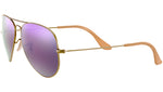 Aviator Flash Lenses RB3025 167/4K Bronze Copper Lilac