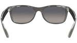 New Wayfarer Color Mix RB2132 gunmetal on transparent