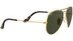 Aviator Havana Collection RB3025 181 Gold Green