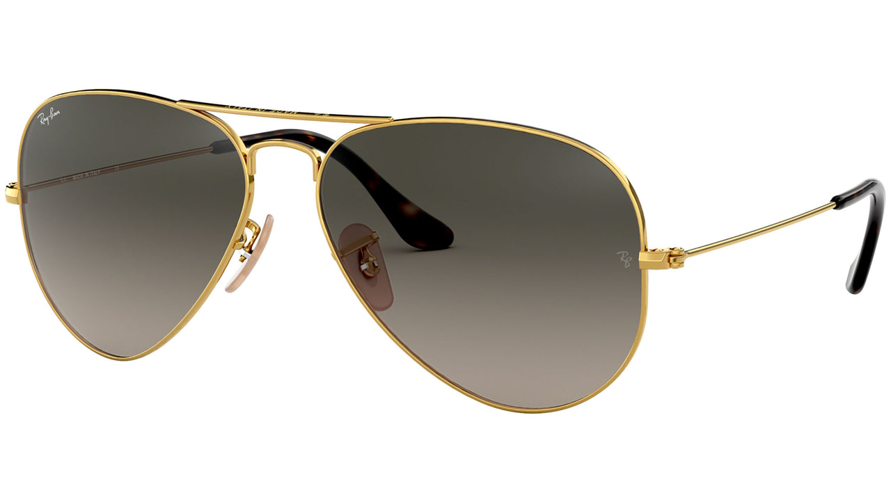 Aviator Havana Collection RB3025 181/71 Gold Grey