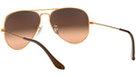 Aviator Gradient RB3025 9001A5 Light Brown