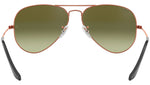 Aviator Gradient RB3025 9002A6 Bronze Green