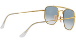 The Marshal RB3648 gold clear gradient blue