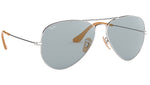 Aviator Washed Evolve RB3025 9065I5 Silver Blue