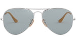 Aviator Washed Evolve RB3025 9065I5 Silver Blue