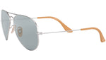 Aviator Washed Evolve RB3025 9065I5 Silver Blue