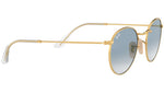 Round Flat Lenses RB3447N gold azure