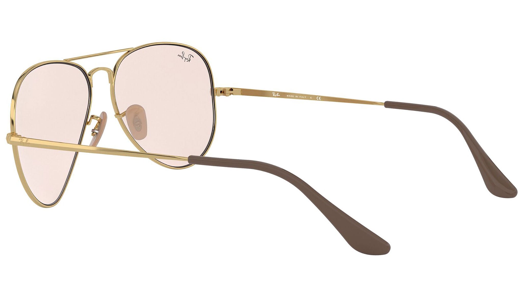 Ray-Ban Aviator Metal II RB3689 001/T5 Gold Sunglasses