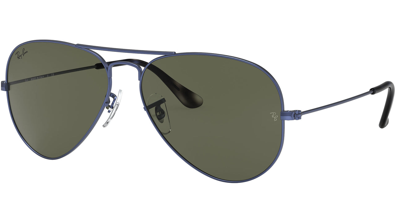 Aviator Large Metal RB3025 918731 Blue Green