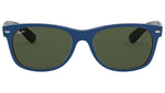 New Wayfarer Color Mix RB2132 rubber blue on black