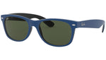 New Wayfarer Color Mix RB2132 rubber blue on black