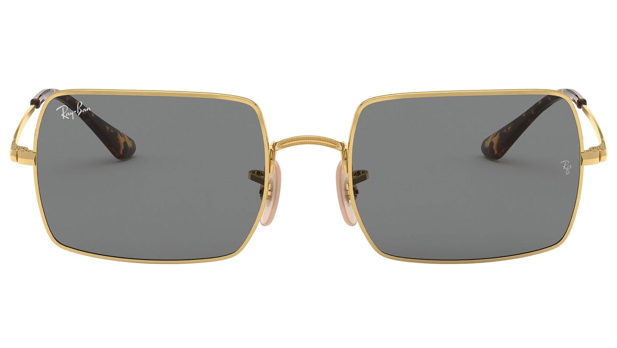 Ray-Ban Rectangle RB1969 9150B1 Gold Sunglasses