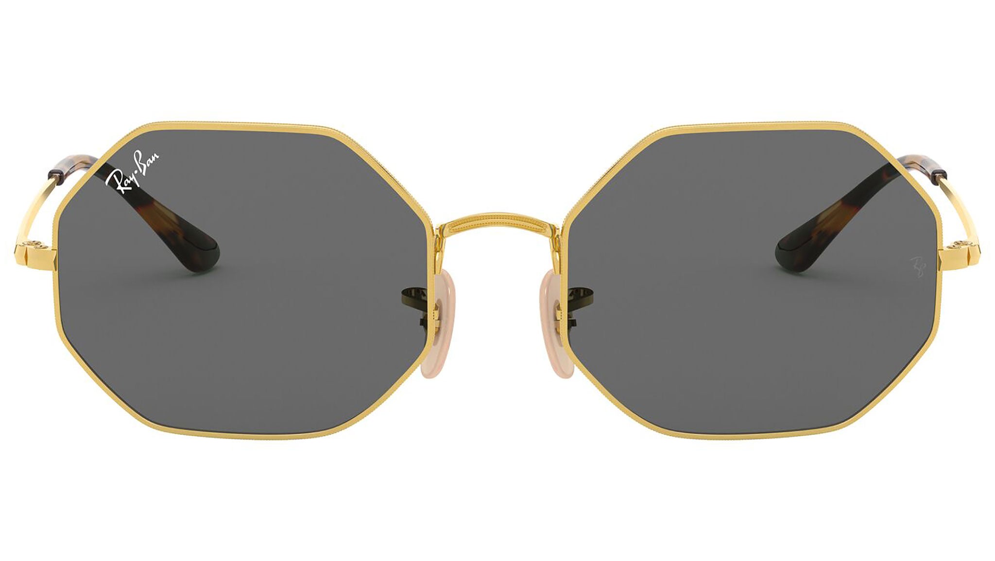 Ray-Ban Octagon RB1972 9150B1 Gold Sunglasses