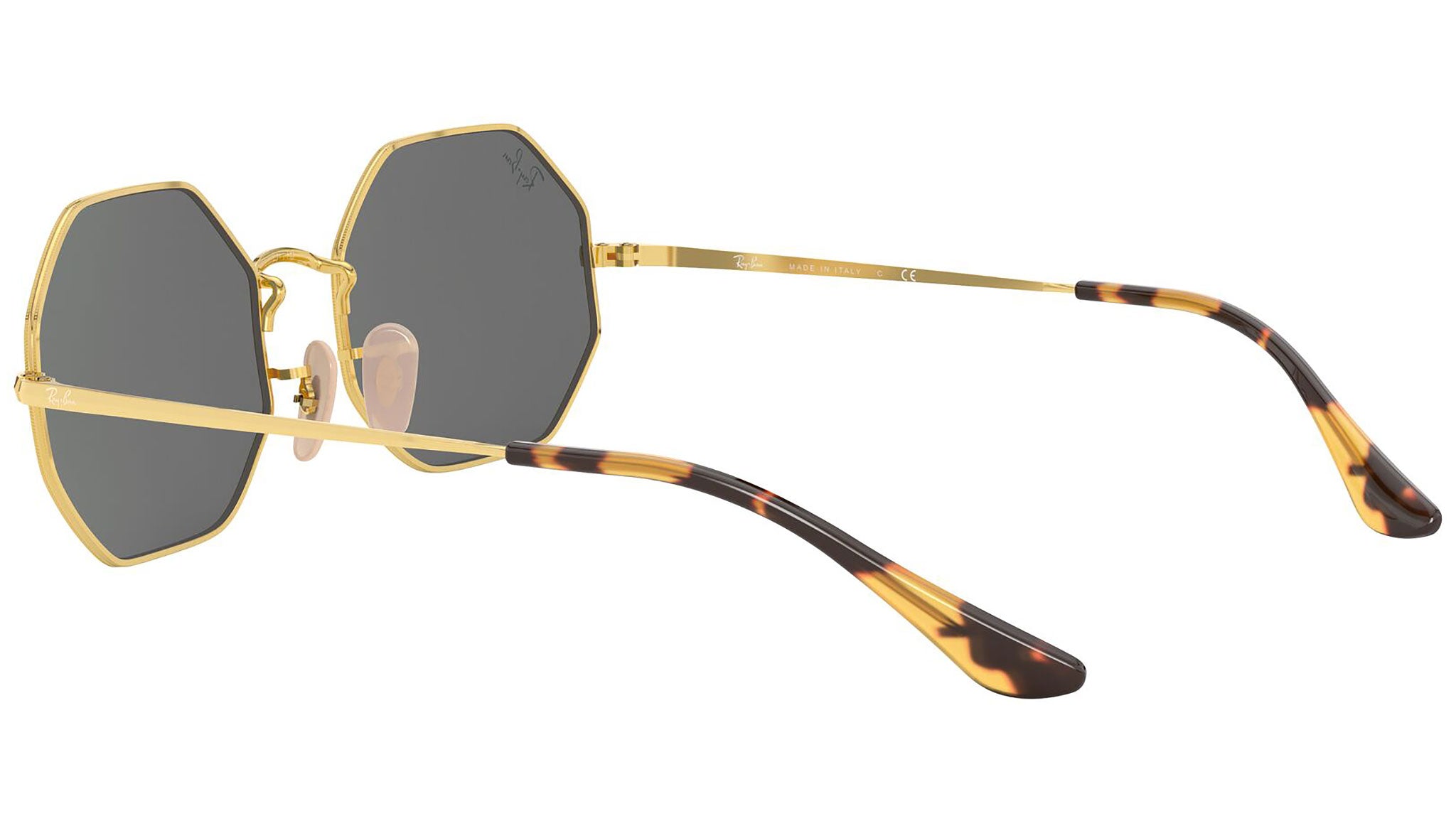 Ray-Ban Octagon RB1972 9150B1 Gold Sunglasses