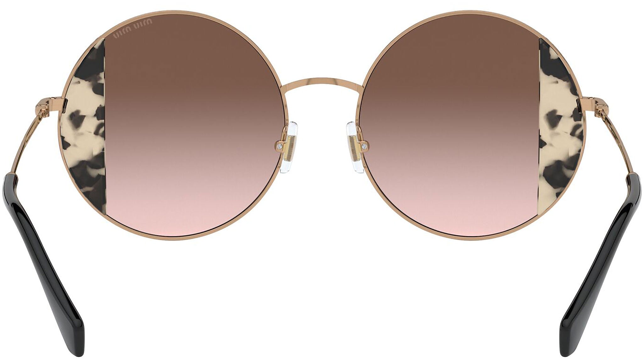 Miu Miu Miu Miu Mu 57vs Pink Havana Pink Gold Sunglasses