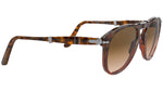 PO0714 brown tortoise and opal bordeaux brown