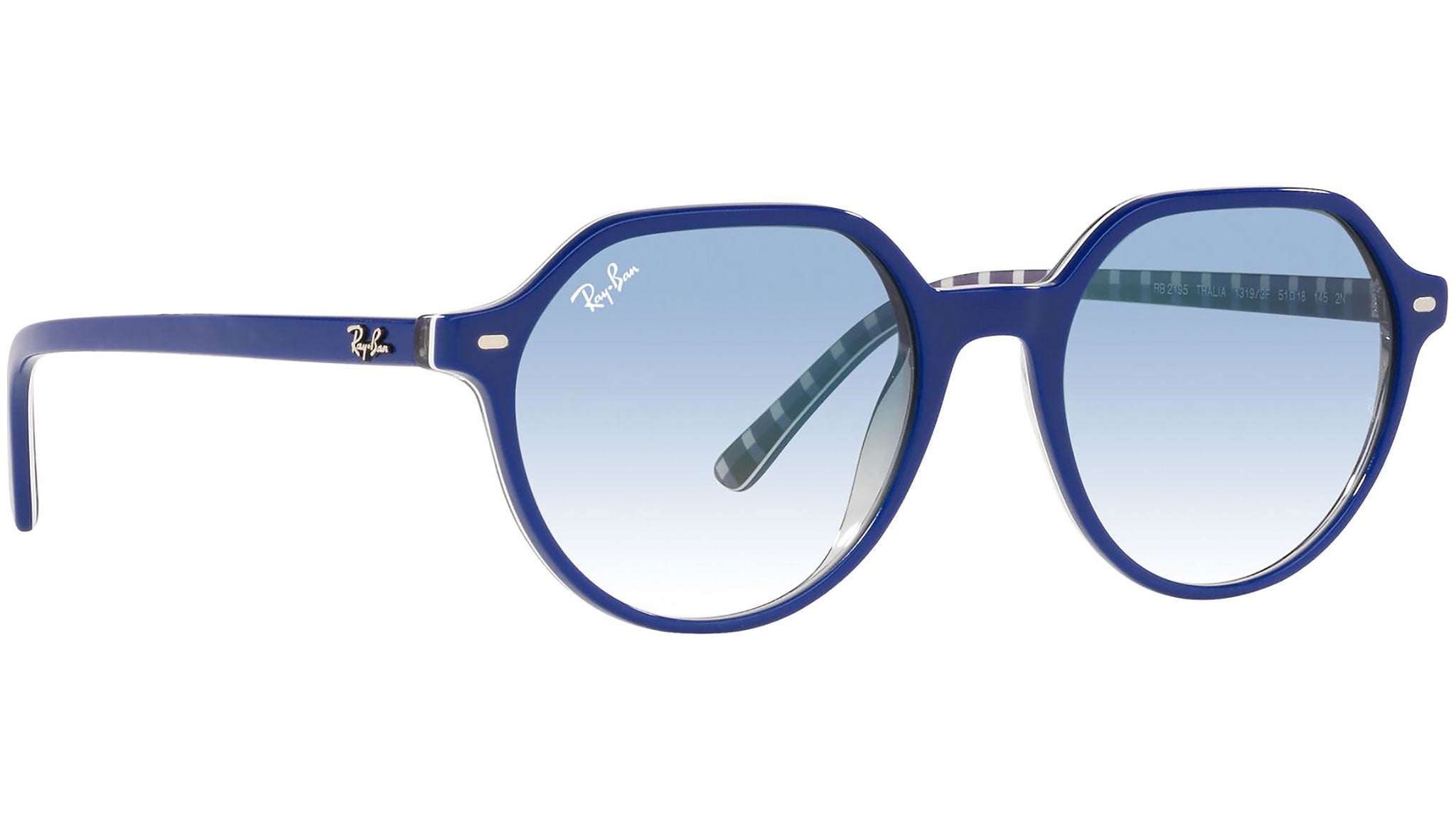 Ray-Ban Thalia RB2195 13193F Blue Sunglasses