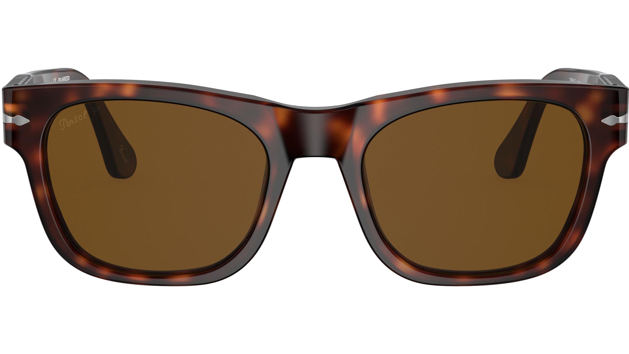 Persol 714 Folding Sun Havana with Polarized Gradient Blue