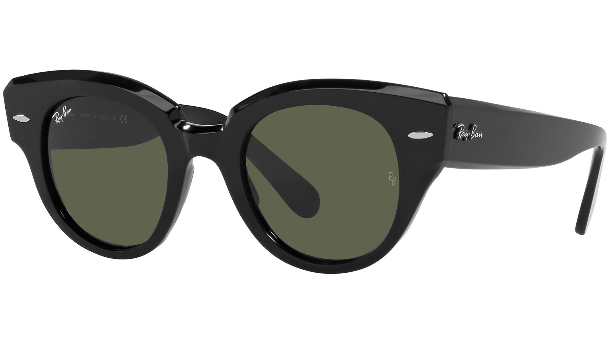 Ray-Ban Roundabout RB2192 901/31 Black Sunglasses