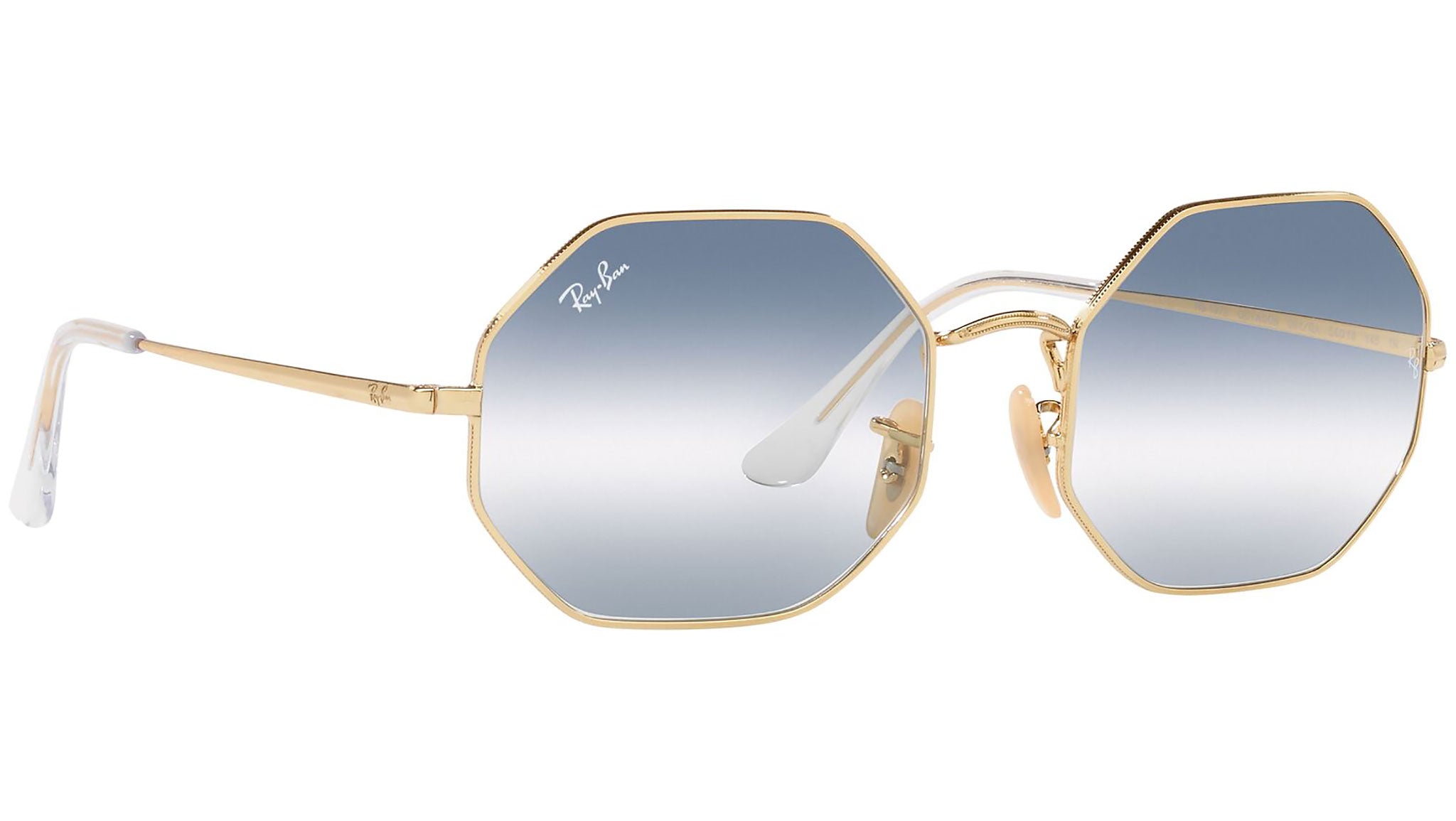 Ray-Ban Octagon RB1972 001/GA Gold Sunglasses