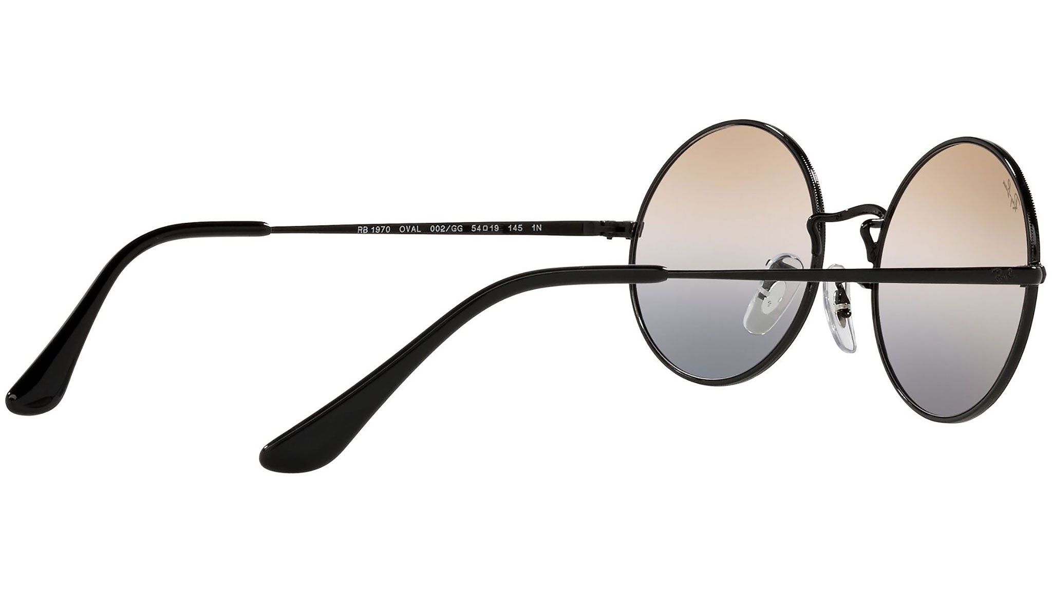 Ray-Ban Oval RB1970 002/GG Black Sunglasses