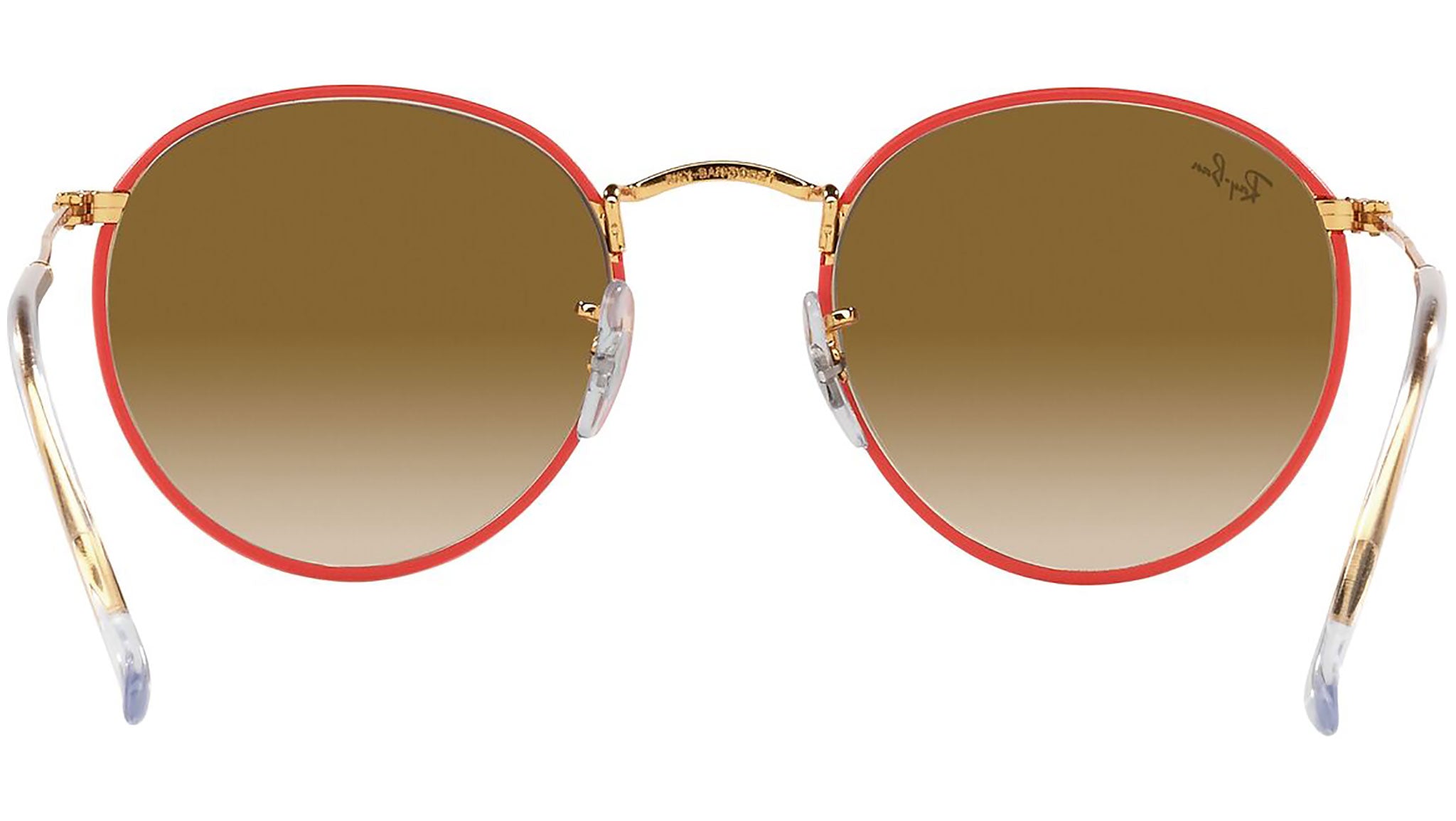 Ray-Ban Round Full Color RB3447JM 919651 Red Sunglasses