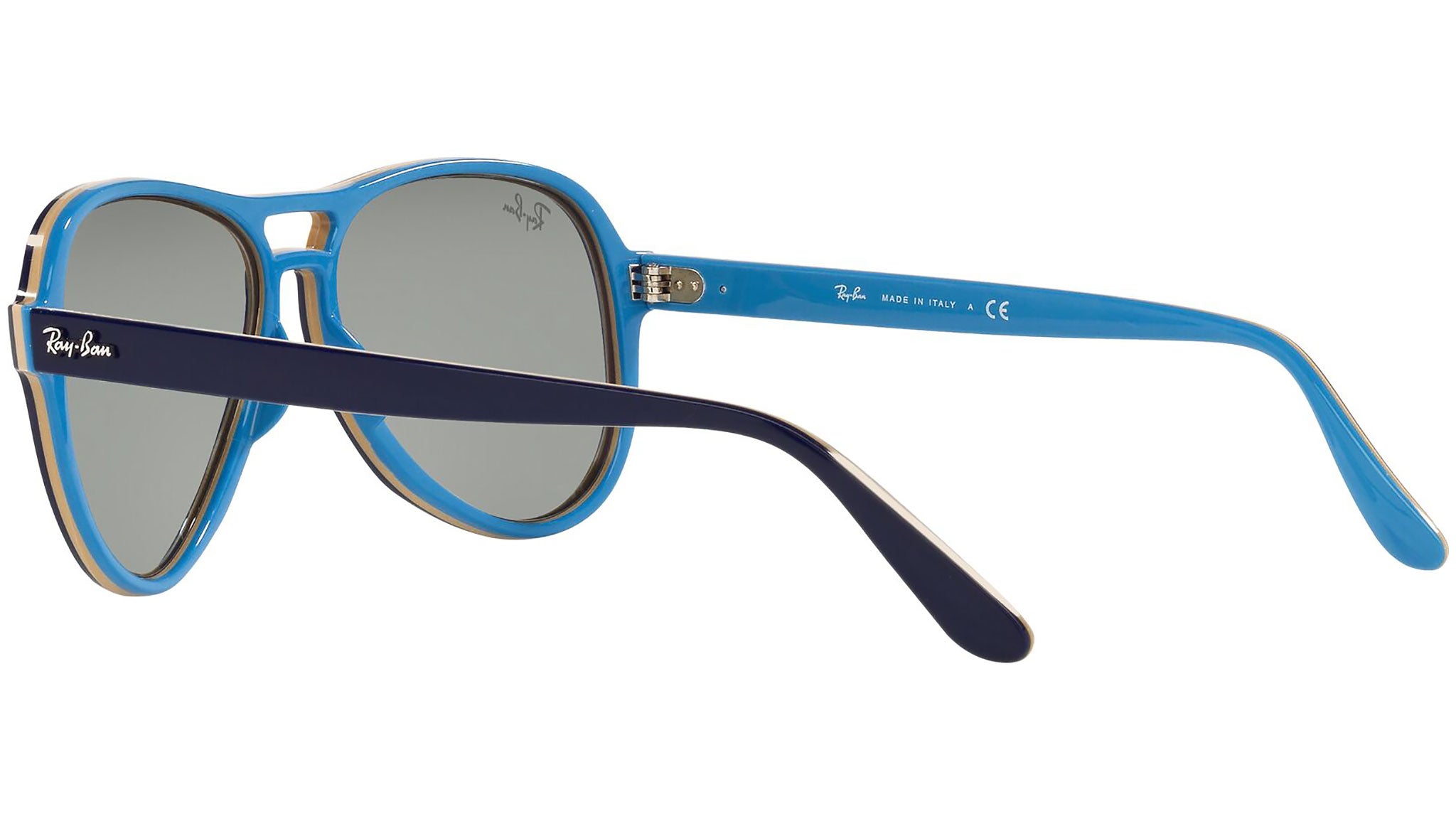 Ray-Ban Vagabond RB4355 6546W3 Blue Sunglasses