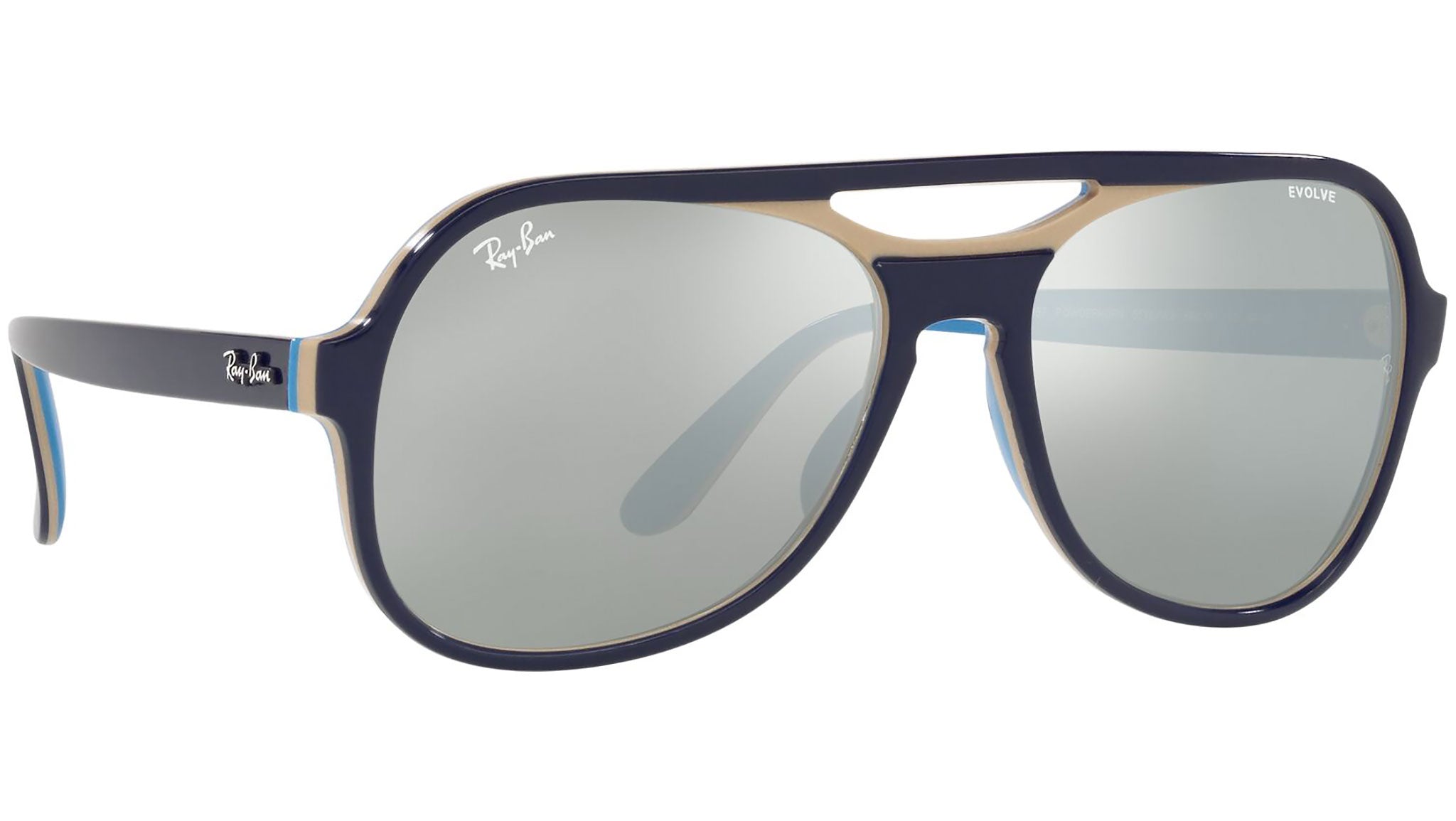 Ray-Ban Powderhorn RB4357 6546W3 Blue Sunglasses